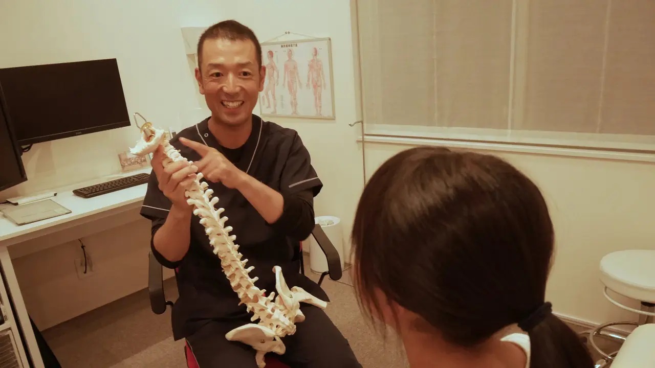 術後説明の写真